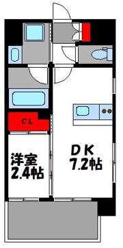リアンシエルブルーJR香椎の間取り画像