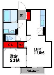 エスポアールの間取り画像