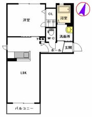 シャーメゾンカミーリアの間取り画像