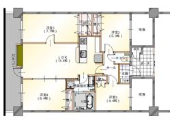 テングッド高取の間取り画像