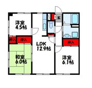 アグリハイムの間取り画像