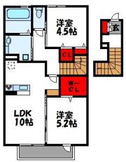 ブランシュネージュモリの間取り画像
