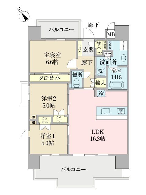 間取図