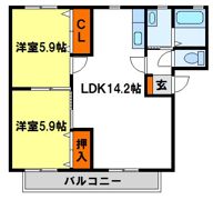 ROYAL MIURAの間取り画像