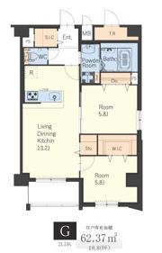 ヴィッラ アプリーレ 西新南の間取り画像