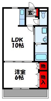 フォレスト石原の間取り画像
