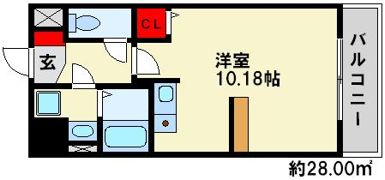 クレアーレ大野城の間取り画像