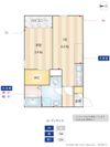 ブルーミー二日市LAPISの間取り画像