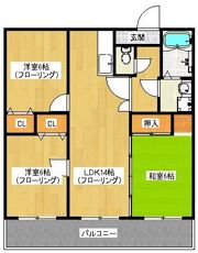 吟泉 弐番館の間取り画像