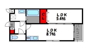 Maison du lotusの間取り画像