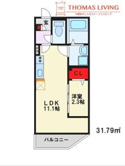 ガレア高宮の間取り画像