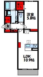 アンウーダ新宮の間取り画像