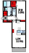 アンウーダ新宮の間取り画像