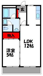 オードシェルIIの間取り画像