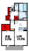 ブランシュネージュモリの間取り画像