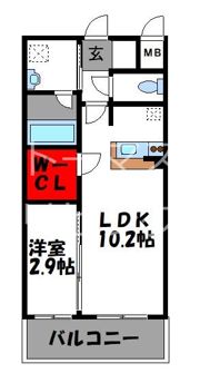 CINQ IWASE BLDの間取り画像