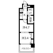 F・PARC西新の間取り画像