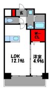 シャルマン土井IIの間取り画像