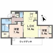 GRAND BLEU DE SASAOKAの間取り画像
