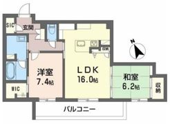 GRAND BLEU DE SASAOKAの間取り画像