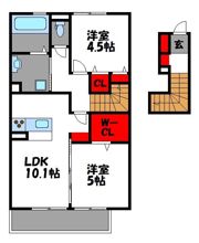 D-room唐原Bの間取り画像