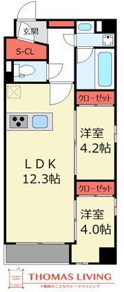 Modern palazzo赤坂NEUROの間取り画像