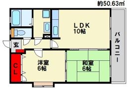 クレールマノワールの間取り画像