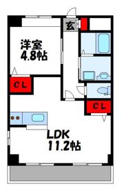 SUNNYHILLS新宮の間取り画像