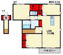 ル・ヴァンの間取り画像