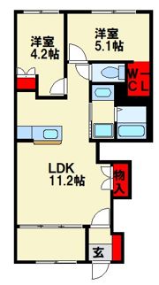 プランドールの間取り画像
