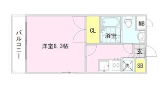コンドミニアム六本松南の間取り画像