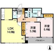 アルカス西公園の間取り画像