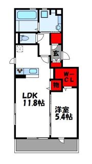 カレントIIの間取り画像