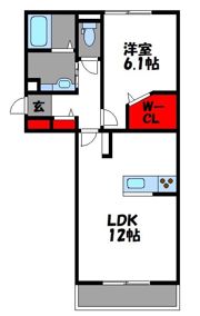 プリマベルの間取り画像