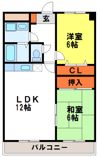 朱雀大路21の間取り画像