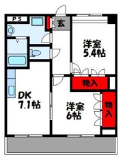 ミレニアムIIの間取り画像