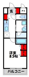グランピア自由ヶ丘の間取り画像