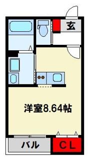 BRAVEBASE二日市南の間取り画像