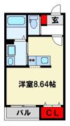 BRAVEBASE二日市南の間取り画像