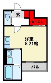 BRAVEBASE二日市南の間取り画像
