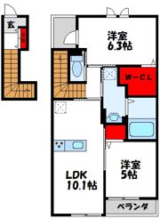 Teru＆＃8573；hante赤坂の間取り画像