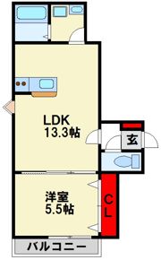 リタリッチ針摺南の間取り画像