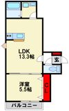 リタリッチ針摺南の間取り画像