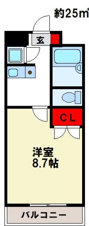 第5筑水ビルの間取り画像