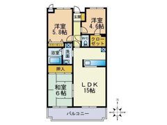 ツインズの間取り画像