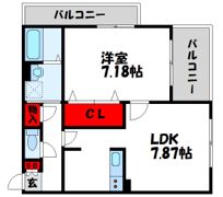 ピエスラルジュの間取り画像
