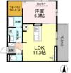 D-ROOM五十川の間取り画像