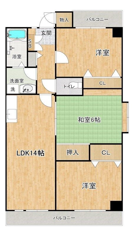 間取図