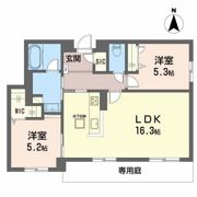 シャーメゾンステージ松山の間取り画像