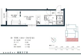 quador高宮3丁目の間取り画像